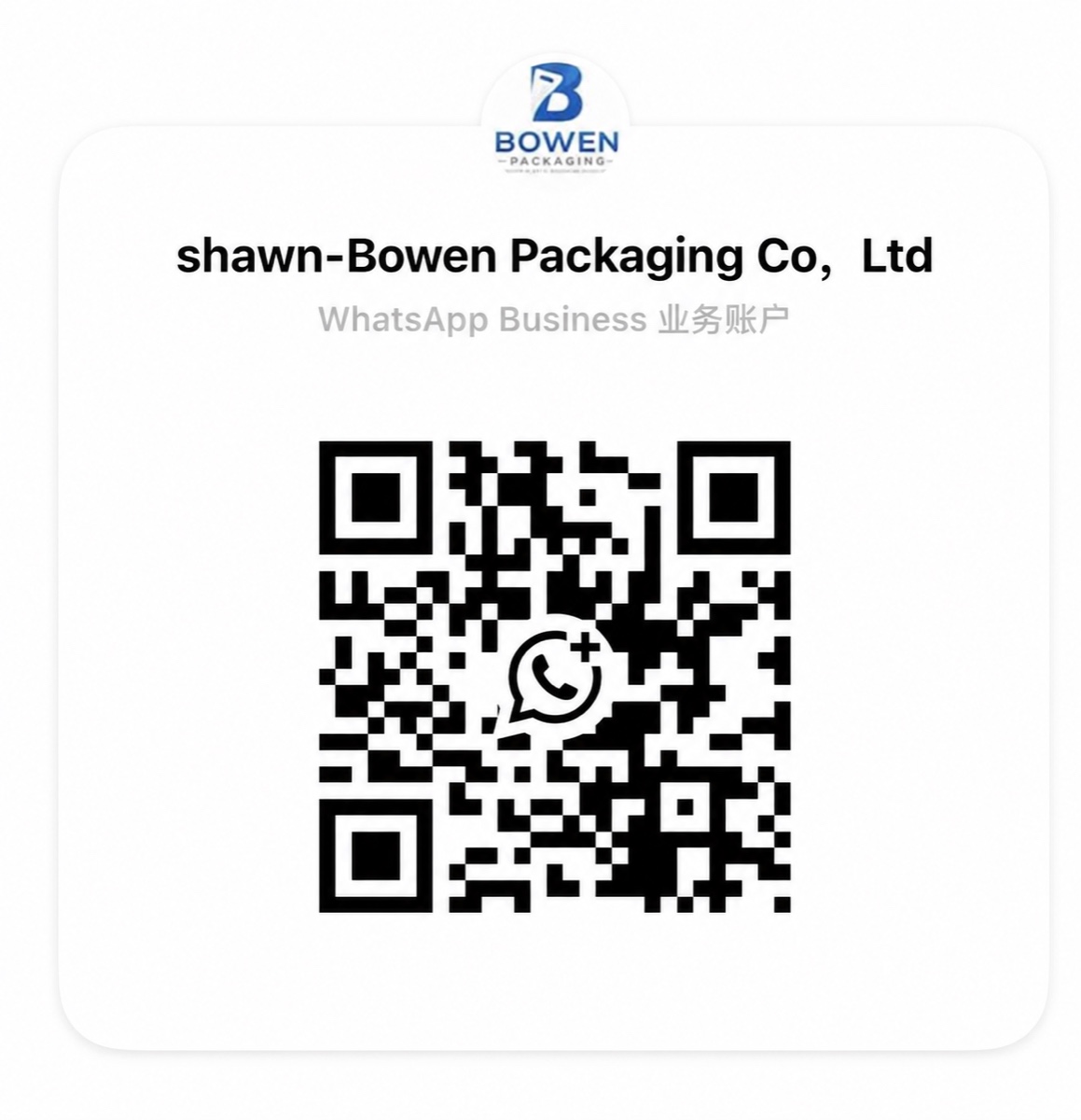 WhatsApp QR code