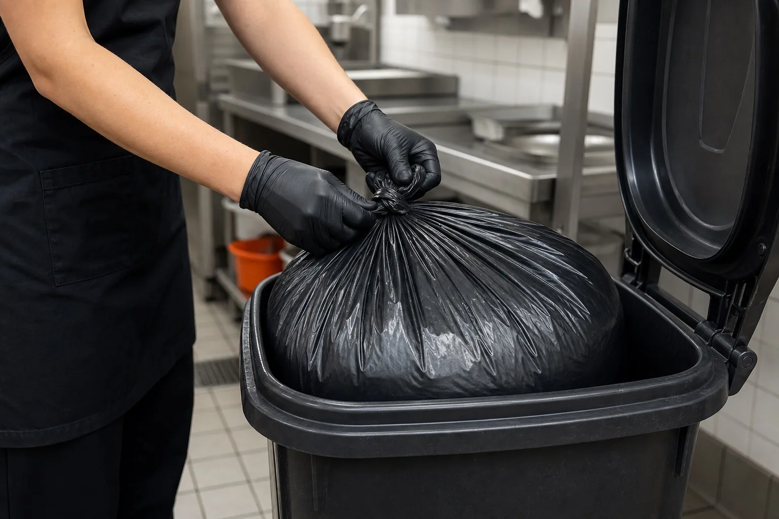 Commercial kitchens and wet waste