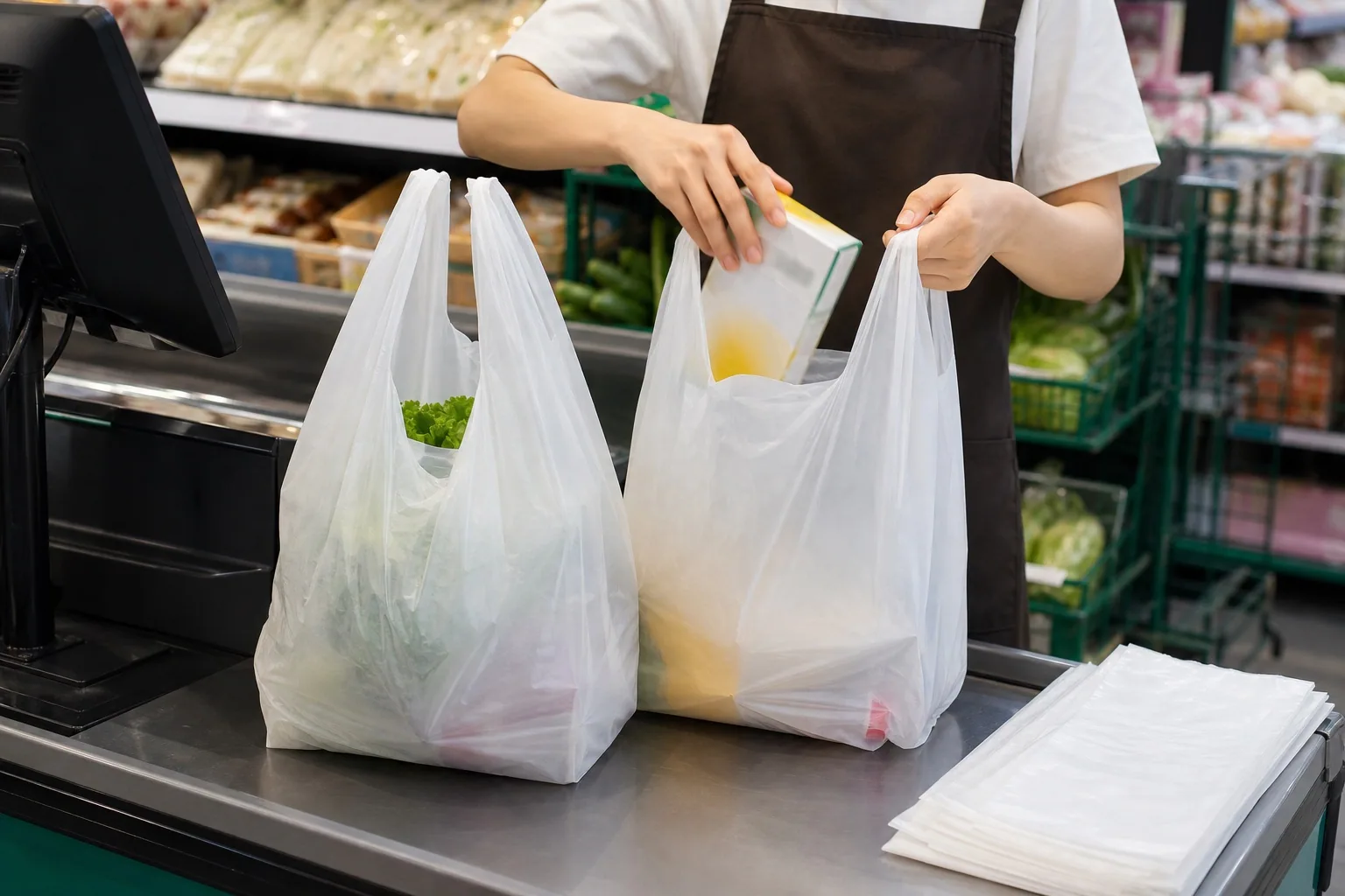 Supermarket and convenience checkout