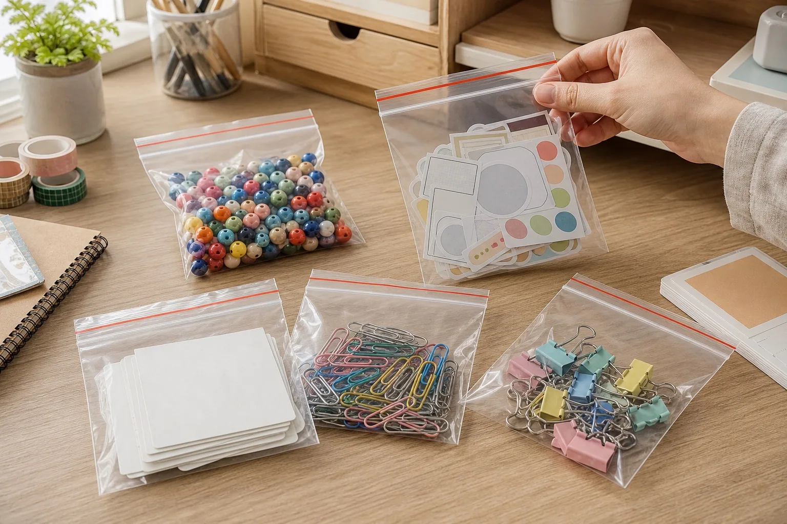 Accessories, stationery and documents